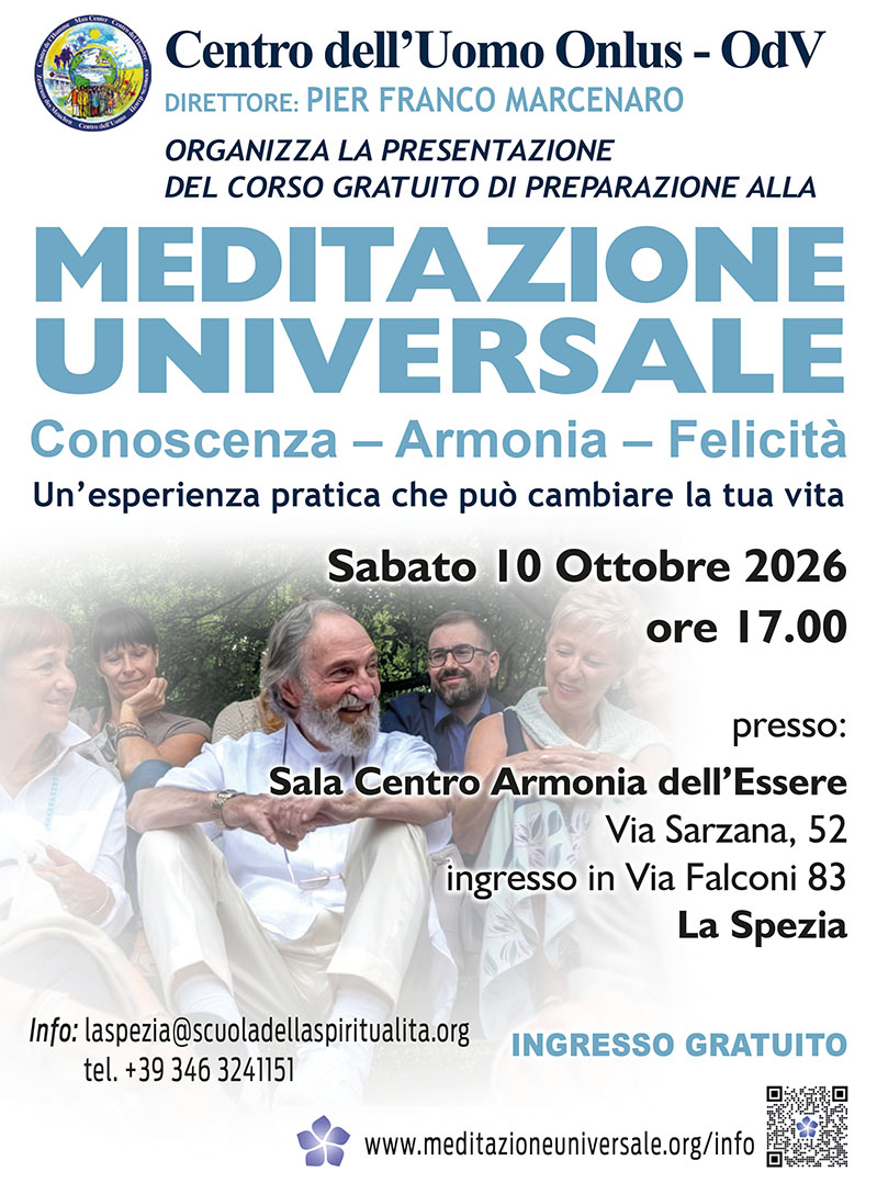 MEDITAZIONE UNIVERSALE - La Spezia